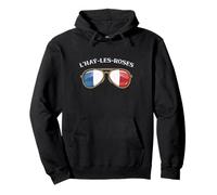 L’Hay-Les-Roses France Vintage Flag Sunglasses Sweat à Capuche