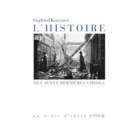 L HISTOIRE DES AVANT-DERNIERES CHOSES