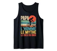 L’homme le mythe le dieu du BMX Papa BMX Rider légende Débardeur