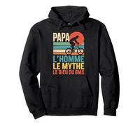 L’homme le mythe le dieu du BMX Papa BMX Rider légende Sweat à Capuche