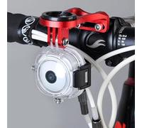 L&I Up Support de potence avant pour vélo - Support GPS pour ordinateur - Compatible avec Garmin Edge, Bryton, Cateye et GoPro - Support de vélo sécurisé avec support d'extension pour GPS, lumières et