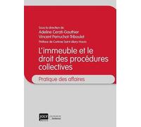 L IMMEUBLE ET LE DROIT DES PROCEDURES COLLECTIVES