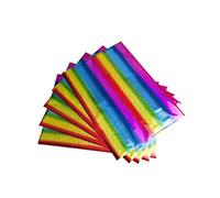 l’impression de papier, A4 Toner réactif gravure Laser feuille à chaud papier d'estampage multicolore 30/50 feuilles(Rainbow Holo)