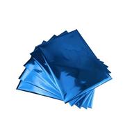 l’impression de papier, A4 Toner réactif gravure Laser feuille à chaud papier d'estampage multicolore 30/50 feuilles(Blue)