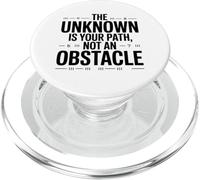 L’Inconnu est Ton Chemin, Pas Un Obstacle PopSockets PopGrip pour MagSafe