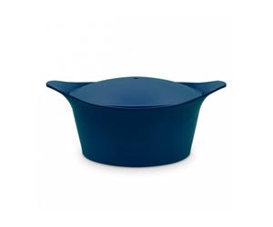 L´incroyable Cocotte Cookut Revêtement céramique Bleu Myrtille - Sans Bouton Ni Manique 24 cm