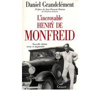 L incroyable henry de monfreid - Daniel Grandclément - Grasset - broché - Livre