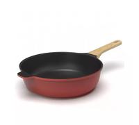 L´incroyable Sauteuse Cookut Revêtement Céramique 28 cm - Rouge Passion
