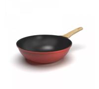 L´incroyable Wok Cookut Revêtement Céramique 28 cm - Rouge Passion