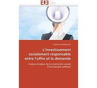 L Investissement Socialement Responsable Entre L Offre Et La Demande