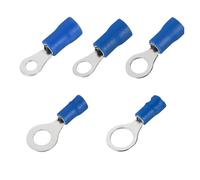 l’isolation électrique, RV2 Insulated Ring Crimp Terminal Blue M3-M8 10/50/100 pcs(10pcs,RV2-3)