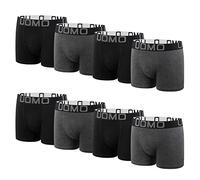 L&K 8er Pack Boxer Shorts Hommes Rétro Shorts Coton Classique Couleurs Unies Caleçons 1117G 5XL