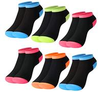 L&K-II 12/10 Paires de Chaussettes baskets Femme Multicolores avec différents Motifs coton 92220VA