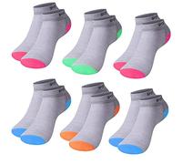 L&K-II 12 Paar Baumwolle Damen Sneaker Socken Füßlinge 2035 39/42