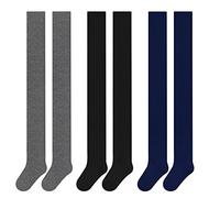 L&K-II Collants en tricot pour enfant et fille - Multicolore - Taille 74-152, Série 3 - 2710H, 122 cm-128 cm