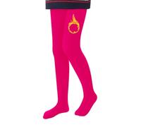 L&K-II Collants Thermiques fille Collants enfants avec Doublure hiver Chaud Opaque Douillet seamless Treggings taille Haute Collant multicolore 4611 Rose 122-128