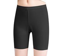 L&K-II Filles Leggings Courts Cuissards en Coton Shorts d'été Uni Couleur Noir 134/140