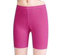 L&K-II Filles Leggings Courts Cuissards en Coton Shorts d'été Uni Couleur Rose 110/116