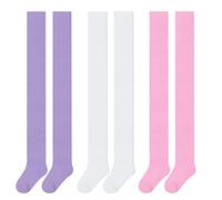 L&K-II Lot de 3 Enfants filles garçons collants collants tricotés multicolore 2710E 146-152