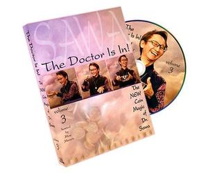 L&L Publishing The Doctor is in - The New Coin Magic of Dr. Sawa Vol 3 - DVD