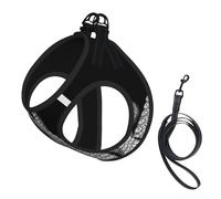 L Laisse gilet harnais pour chien - Petite taille imprimé tentacules de pieuvre Ensemble laisse réfléchissante pour l'extérieur et la promenade du chien