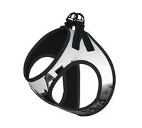 L Laisse Gilet Harnais pour Chien - Petite Taille Tracteur Agriculture Imprimé Tranquil Ensemble Laisse Réfléchissante pour Chien Extérieur et Promenade Chien