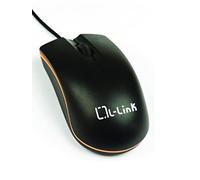 L-Link Souris Optique Filaire | Souris Optique USB Ergonomique | Capteur précis | Convient pour droitiers et gauchers | Connexion USB 2.0 | Modèle LL-2081