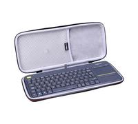 L LTGEM Étui rigide en EVA pour clavier TV sans fil Logitech K400 Plus - Sac de transport de protection de voyage