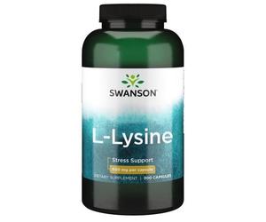 L-Lysine, 500mg Free-Form - 300 caps