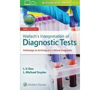 L Michael Snyder Wallach's Interpretation of Diagnostic Tests (Poche)