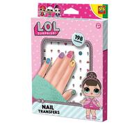 SES Creative Autocollants surprise L.O.L. pour clous 198 pièces Multicolore