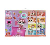 LOL Surprise Loves Mini Sweets X Haribo Party Pack - 9 Poupées à Collectionner et + de 45 Surprises - Accessoires, Poupées en Édition Limitée et Thème Bonbon Haribo - Filles et Garçons de 3 Ans et +