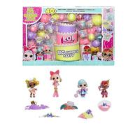 L.O.L. Surprise! Big Surprise Party - 4 Poupées à Collectionner, + de 40 Surprises, 5 Expériences de Déballage, Tenues, Sable, Gel, Coquillages, Peluches, Confettis de Fête, Filles de 4 Ans et Plus