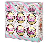 L.O.L. Surprise! Confetti Pop 6 Pack Dawn - 6 Re-Released Dolls Each with 9 Surprises