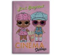 L.O.L. Surprise ! - Couverture en laine Junior 140 x 100 cm dunkelrosa