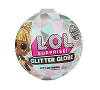 L.O.L. Surprise, Glitter Globe - boule à neige 8 Surprises dont 1 Poupée 8cm scintillantes avec cheveux magiques, Accessoires, Modèles Aléatoires à Collectionner, Jouet pour Enfants dès 3 Ans, LLU99