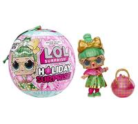 L.O.L. Surprise! Holiday Surprise ! - Tinsel - Poupée à Collectionner, 8 Surprises, Poupées à Collectionner sur Le Thème des Vacances, Édition Limitée, Cadeau pour Les Filles de 3 Ans et Plus