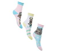 L.O.L. Surprise! Lot de 3 paires de chaussettes pour fille, multicolore, 23/26