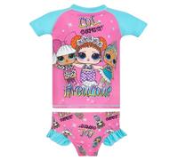 L.O.L. Surprise! Maillots De Bain Maillot De Bain Fille 2 Pièces | Manche Courte Maillot de Bain Enfant Fille | Rose 7-8 Ans