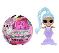 L.O.L. Surprise! Poupées Mermaids Makeover Magic Baby Sisters – 6 poupées queue de sirène changeante