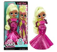 L.O.L. Surprise! OMG Poupée Mannequin - Lady Diva - avec de Multiples Surprises Dont des Vêtements Transformables et des Accessoires Fabuleux - pour Les Enfants de 4 Ans et Plus