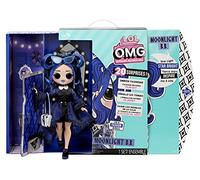 L.O.L. Surprise! OMG Poupée Mannequin Moonlight B.B. - avec 20 Surprises, vêtements de créateur & Accessoires de Mode - Coffret - Série 4.5 - À Collectionner, garçons & Filles, 4 Ans + 572794