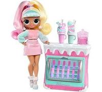 L.O.L. Surprise OMG Sweet Nails™ - Bar à ongles - Poupée mannequin Candylicious Sprinkles Shop - Thème bonbon - A partir de 4ans