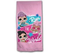 L.O.L. Surprise serviette de plage Run the World 70 x 140 cm coton rose Rose G