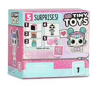 L.O.L. Surprise, Tiny Toys - Coffret 5 Surprises dont 1 tiny 1,5cm, Accessoires, pièce de Glamper, Fonction Eau Surprise, Modèles Aléatoires à Collectionner, Jouet pour Enfants dès 3 Ans, LLUB5
