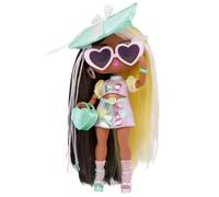 LOL Surprise Poupée Darcy Blush Tweens S4 17 cm Déballe 15 surprises avec accessoires Rose