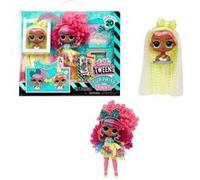 L.O.L. Surprise Tweens Surprise Swap Fashion Doll - Curls-2- Crimps Cora - 1 poupée Tweens 17cm, 1 mini tete a coiffer et des Blanc G