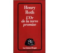 L or de la terre promise - Henry Roth - Grasset - broché - Roman