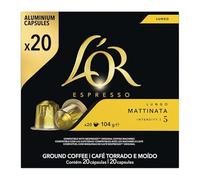 Cafe capsule L''Or Espresso Lungo Matinata Intensite 5 - 20 capsules