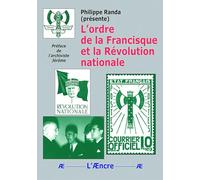 L’ordre de la Francisque et la Révolution Nationale